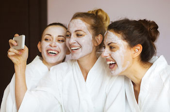 Hen weekend package deal in Glasgow, Pamper Party