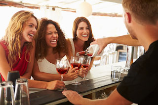 Hen weekend package deal in Puerto Banus, Wine! Wine! Wine!