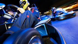 Stag weekend in Edinburgh package deal, Karting Party