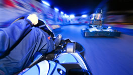 Stag weekend in Glasgow package deal, Karting and Comedy